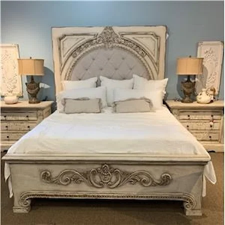 King Panel Bed